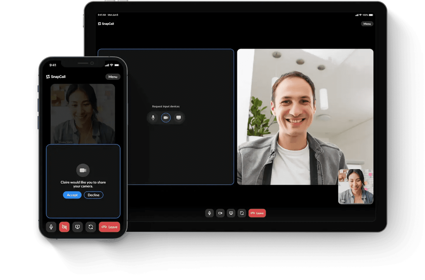 SnapCall live video shopping app 