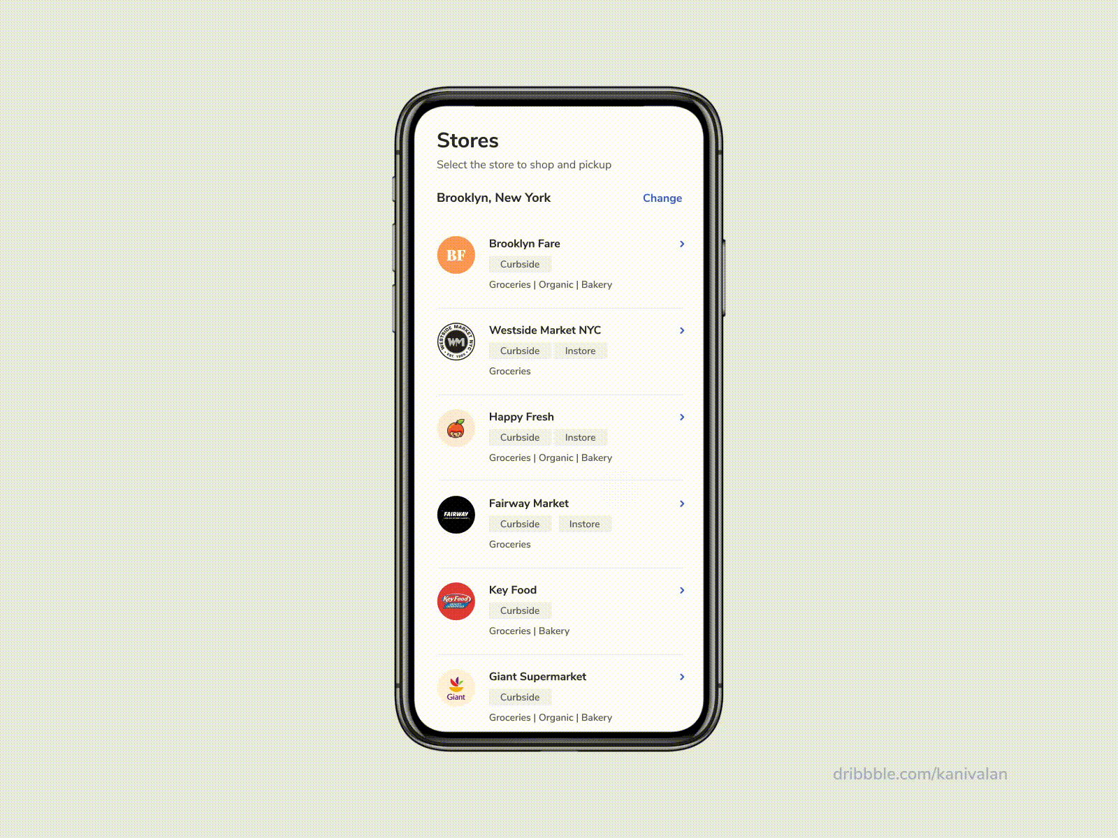 Build a Grocery App