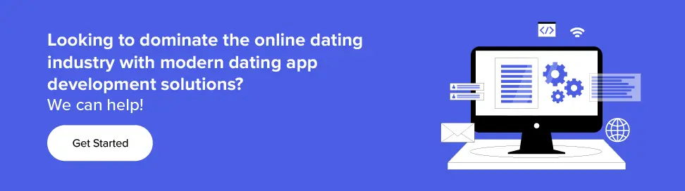 Dating app CTA