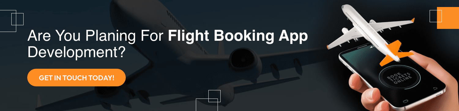 Flight booking app development